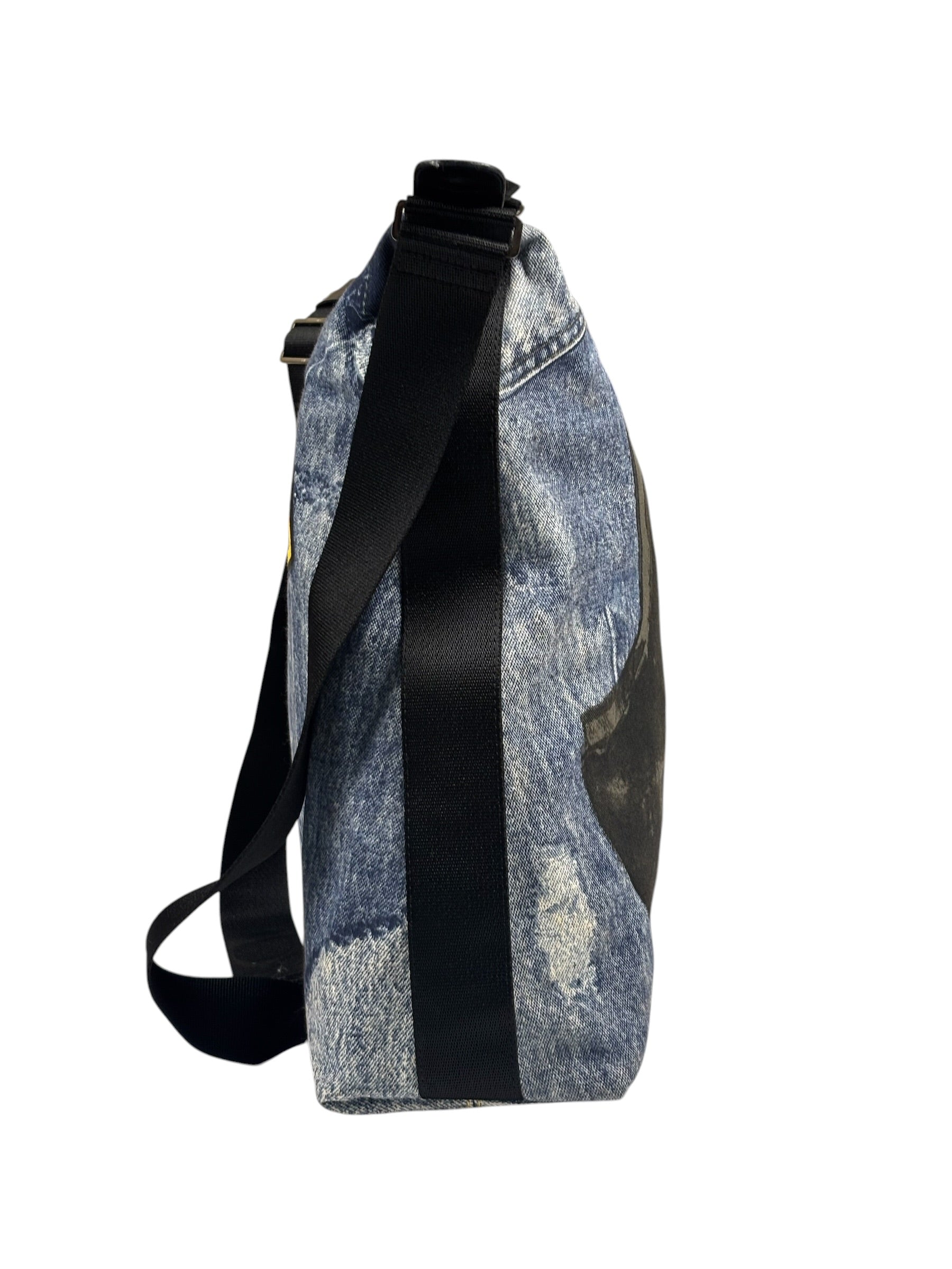Christian Dior Denim Miss Diorelle Large Crossbody Bag
