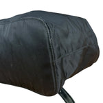 Prada Vintage Black Nylon Drawstring Backpack