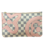 Louis Vuitton Limited Edition Pink Damier Azur Tahitienne Neverfull GM
