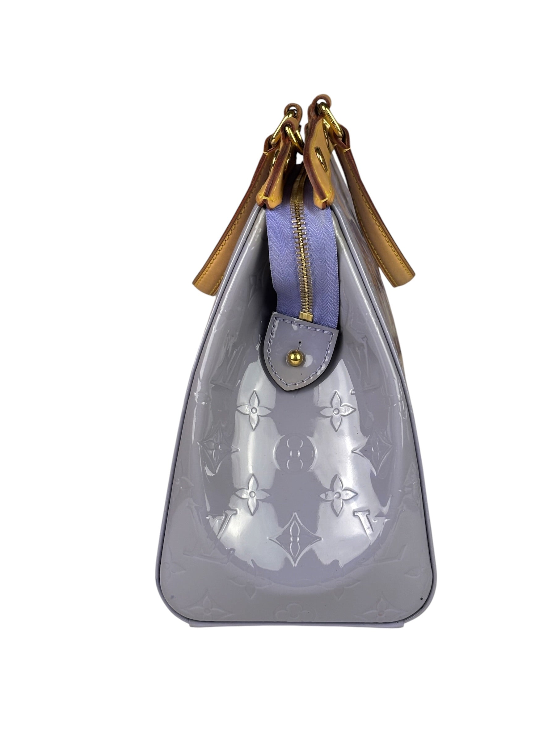Louis Vuitton Lilac Vernis Monogram Brea Two-Way Bag