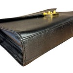 Saint Laurent Vintage Leather Envelope Clutch