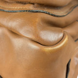 Chloe Caramel Tan Leather Paraty Medium Two-Way Bag