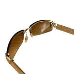 Gucci Vintage GG Web Tinted Sunglasses
