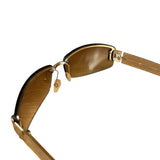 Gucci Vintage GG Web Tinted Sunglasses