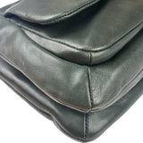 Coach Dark Green Leather Kristin Willow Shoulder Bag