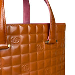 Chanel Chocolate Bar Patent Tote 2002