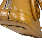 Louis Vuitton Yellow Monogram Vernis Alma BB Two-Way Bag