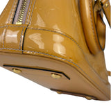 Louis Vuitton Yellow Monogram Vernis Alma BB Two-Way Bag