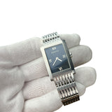 Gucci Black Tank Stainless Band