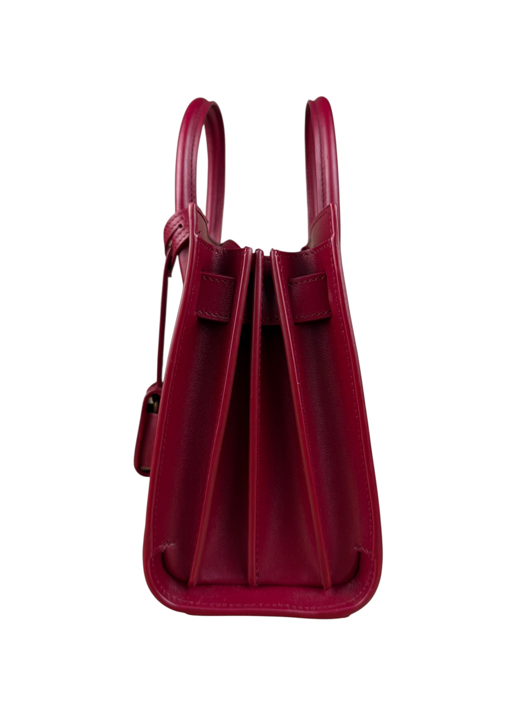 Saint Laurent Sac de Jour Nano 2Way Tote Red