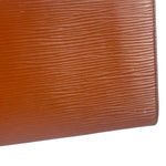 Louis Vuitton Orange Epi Leather Sarah Long Flap Wallet