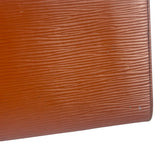 Louis Vuitton Orange Epi Leather Sarah Long Flap Wallet