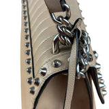 Prada Studded Glace Calf Cross Body