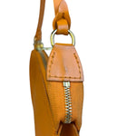Louis Vuitton Orange Epi Leather Pochette