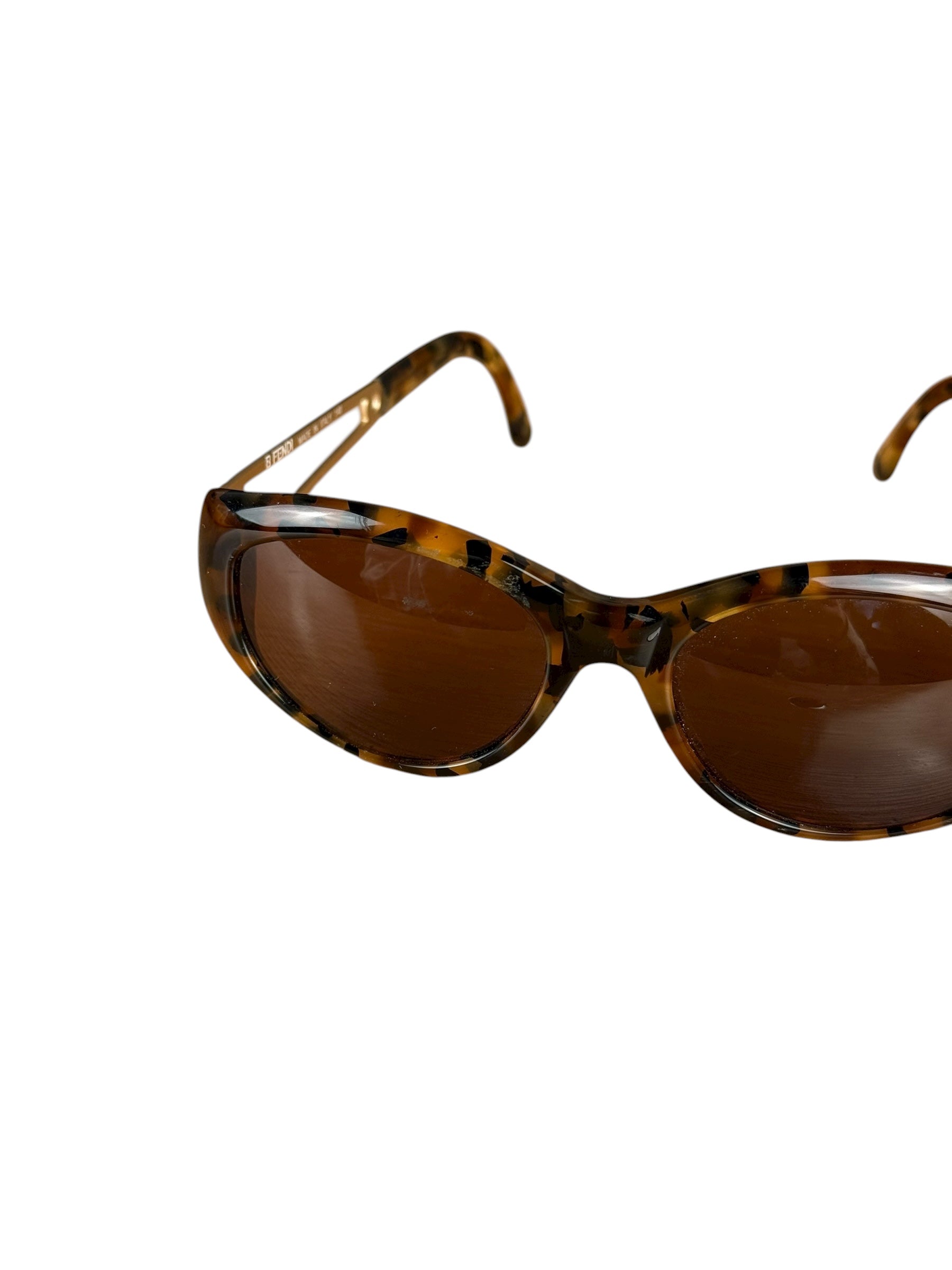 Fendi Tortoise & Gold Sunglasses