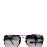 Prada Vintage Frameless Purple Tinted Sunglasses
