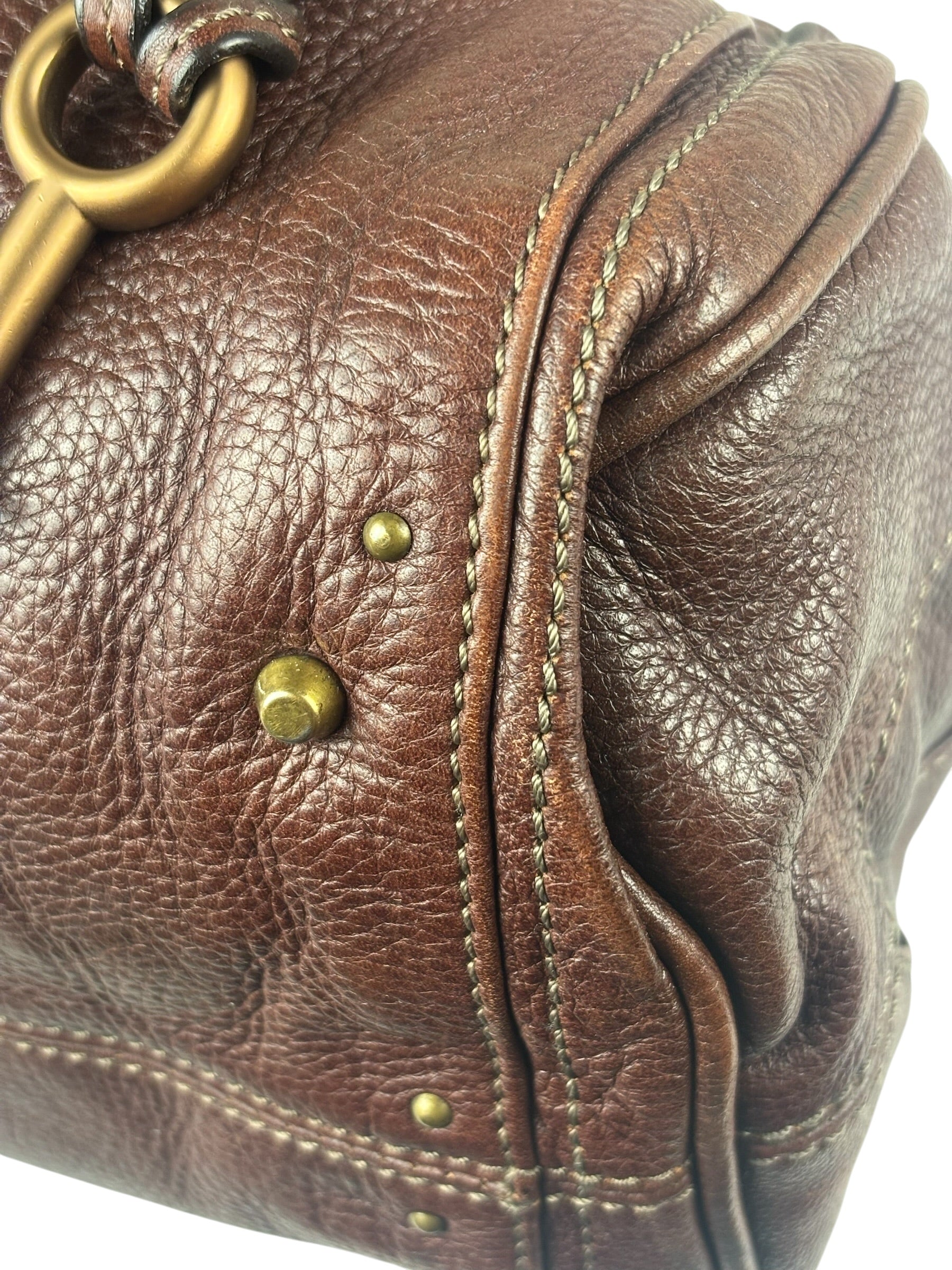 Chloe Paddington Brown Leather Handbag