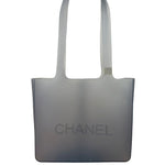 Chanel Blue Rubber Jelly Tote Bag