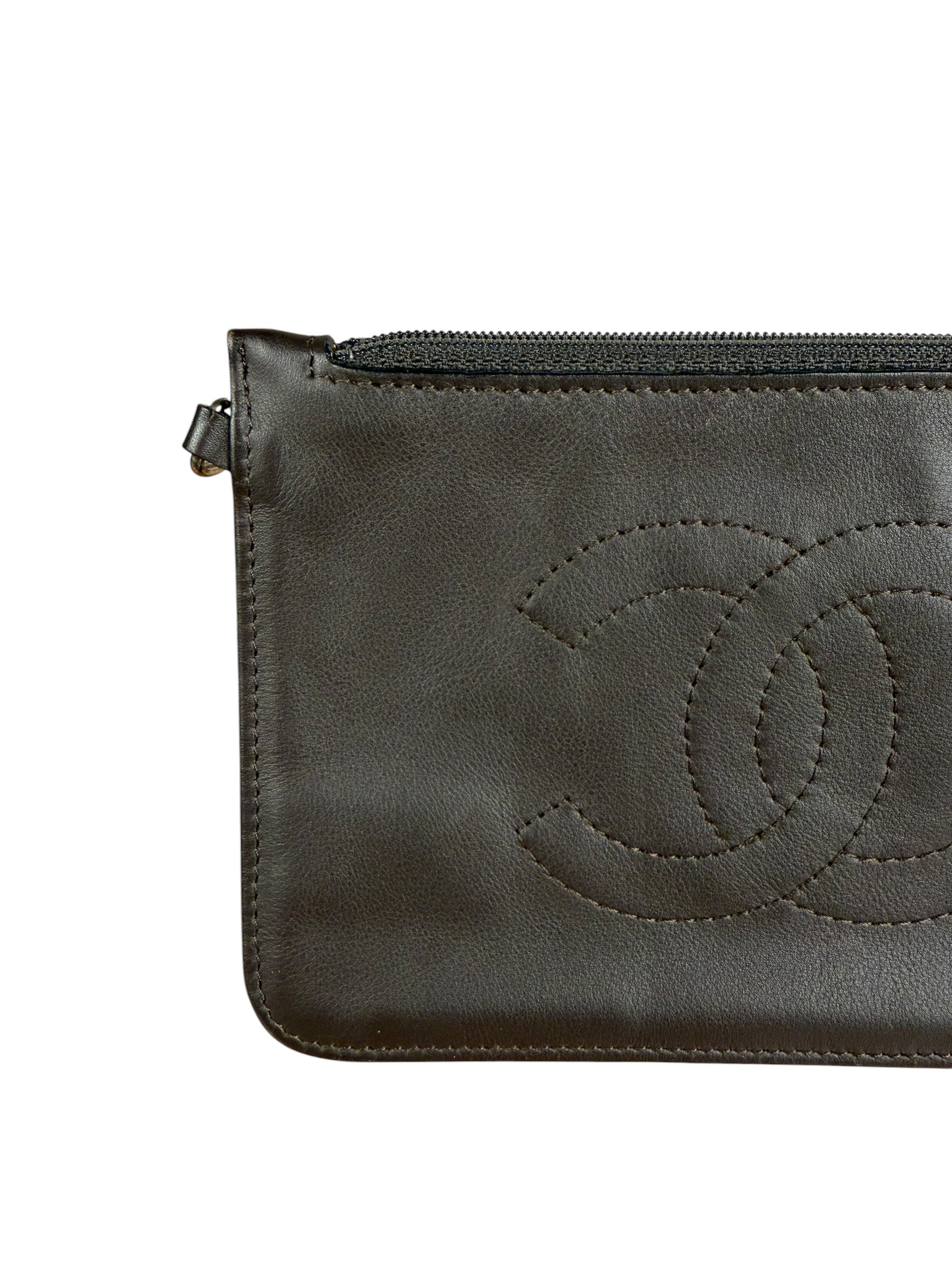 Chanel Timeless Flat Zip Pouch/ O-Case 2004