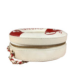 Chanel Limited Edition Lifesaver Round Crossbody Red
