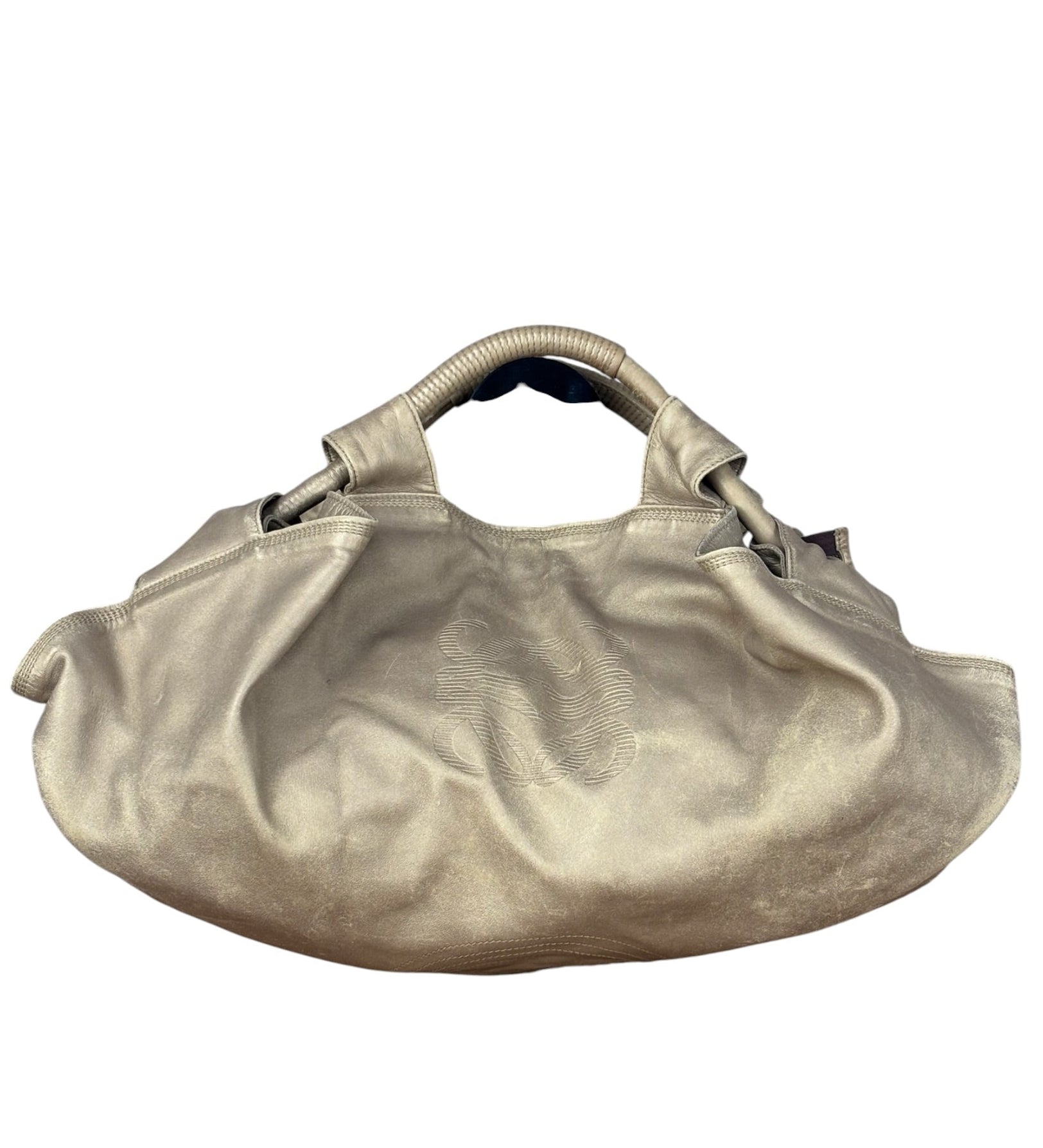 Loewe Metallic Leather Nappa Air Handbag