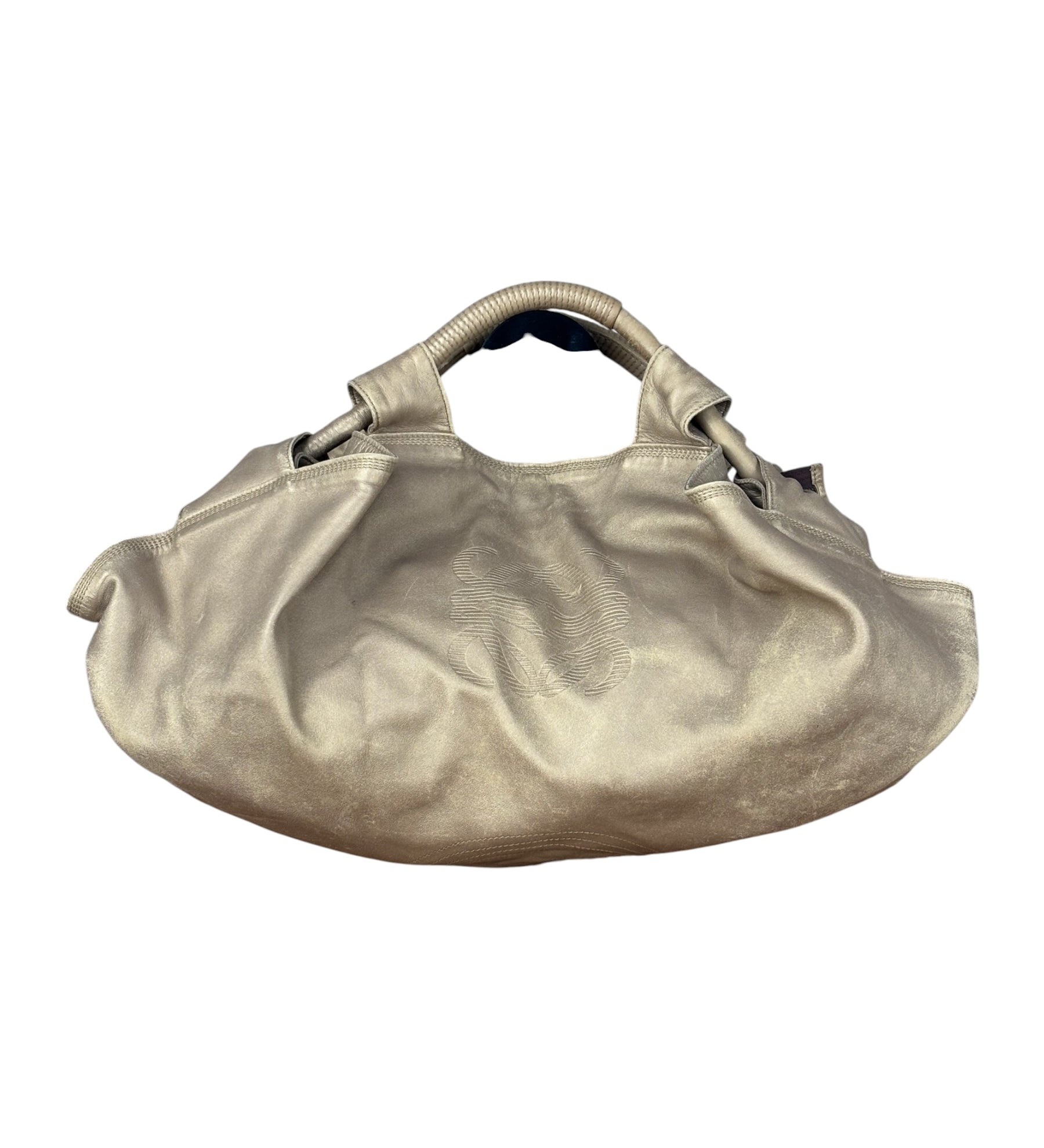 Loewe Metallic Leather Nappa Air Handbag