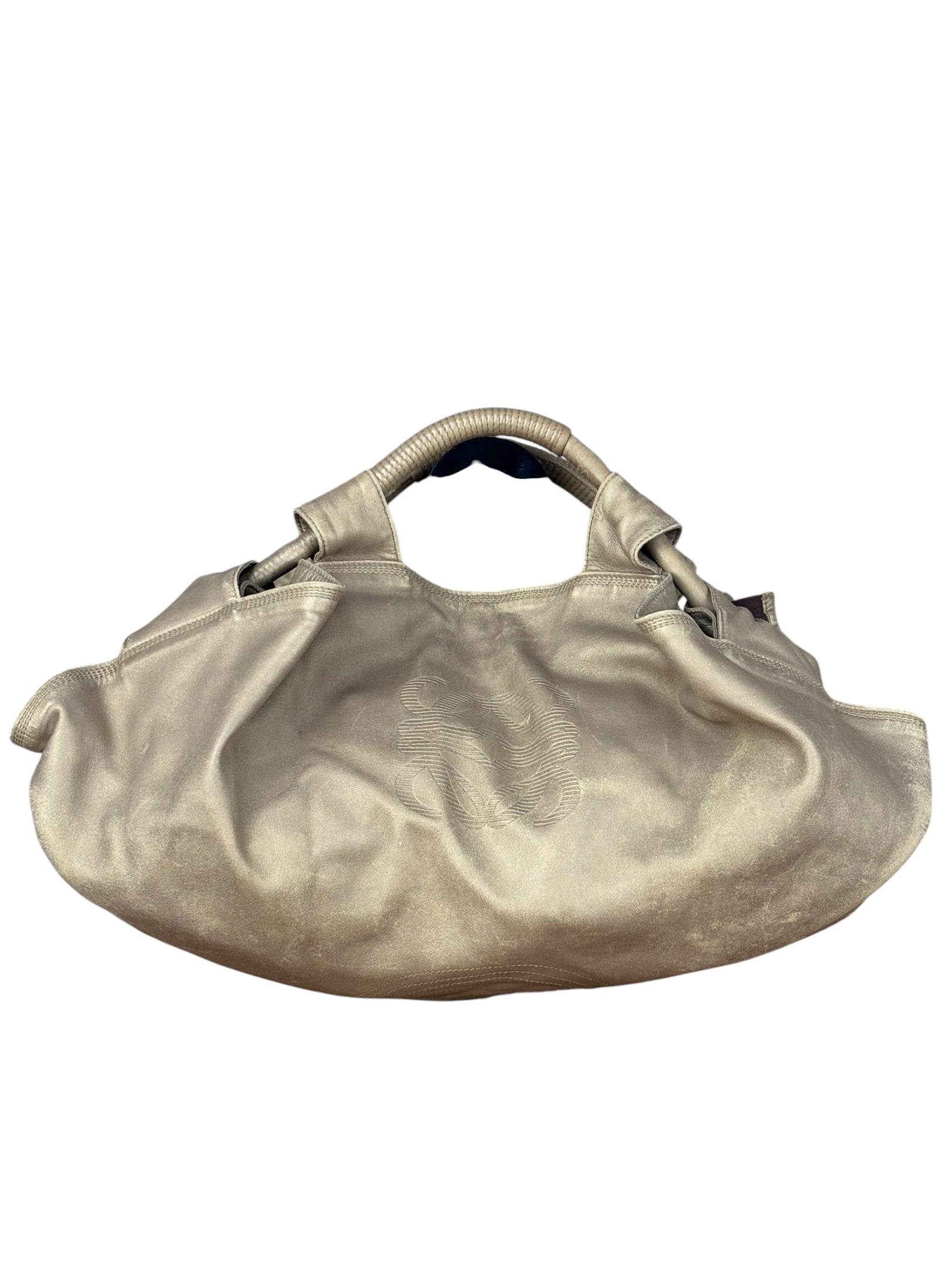 Loewe Metallic Leather Nappa Air Handbag