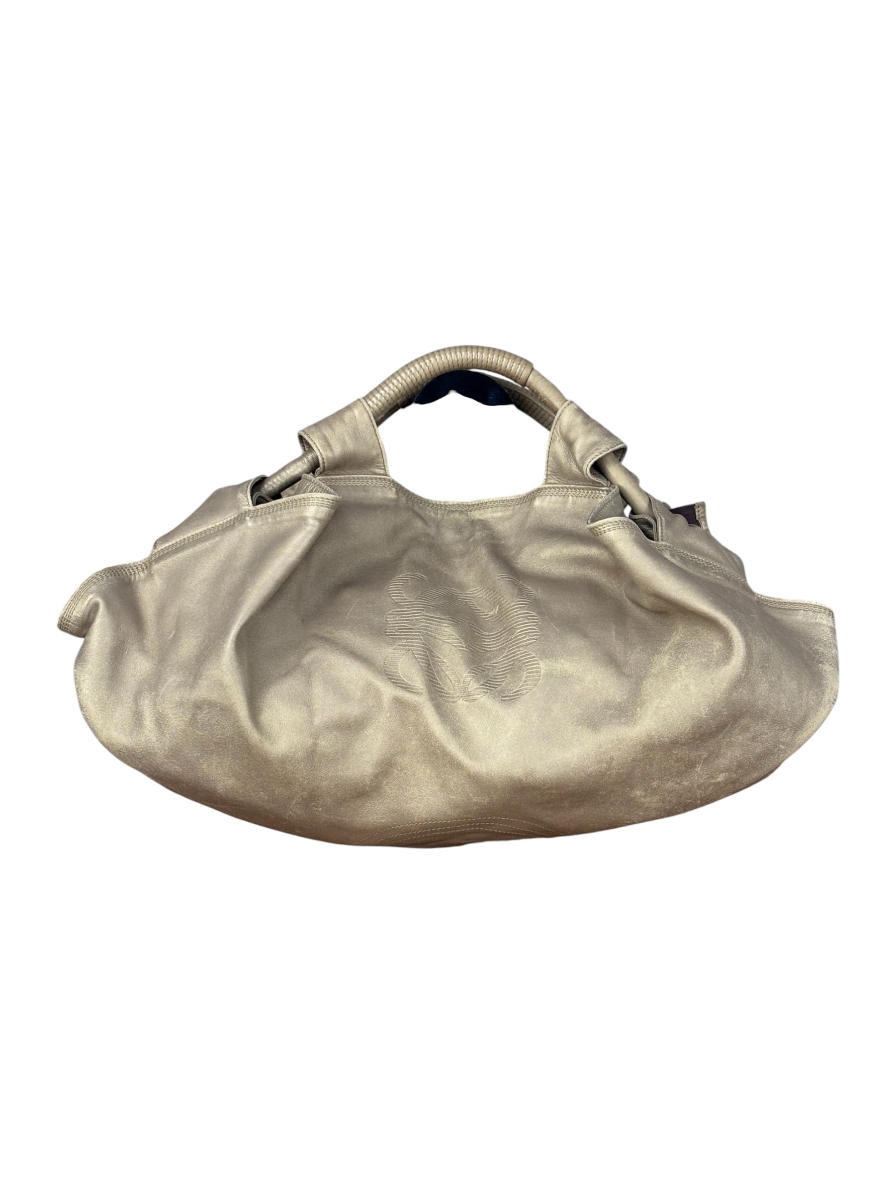Loewe Metallic Leather Nappa Air Handbag