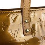 Louis Vuitton Metallic Bronze Vernis Reade MM