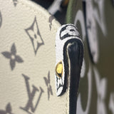 Louis Vuitton Khaki/Green OnTheGo GM Tote