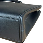Prada Black Saffiano Leather Galleria Tote