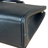 Prada Black Saffiano Leather Galleria Tote
