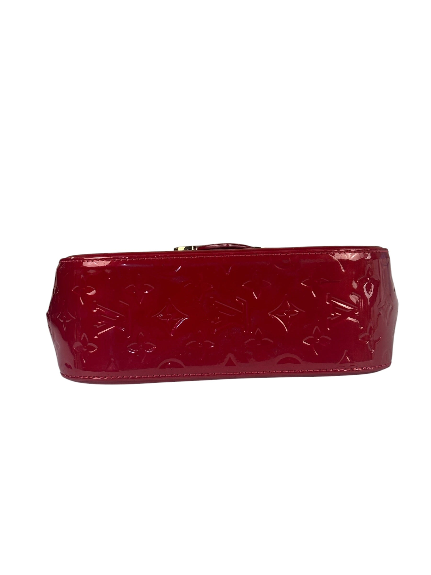 Louis Vuitton Monogram Red Vernis Bellflower Crossbody