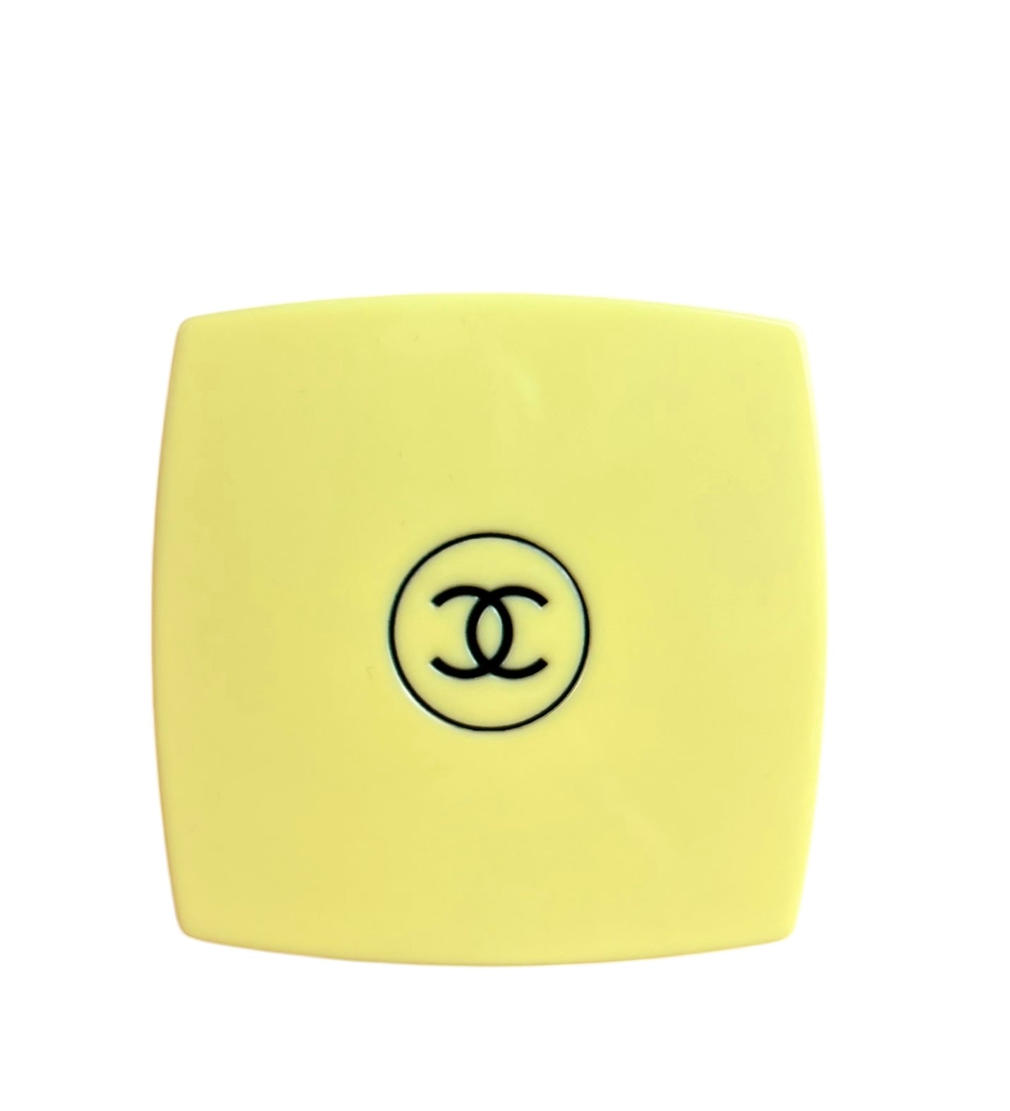 Chanel Beauty Yellow Mini Compact Mirror