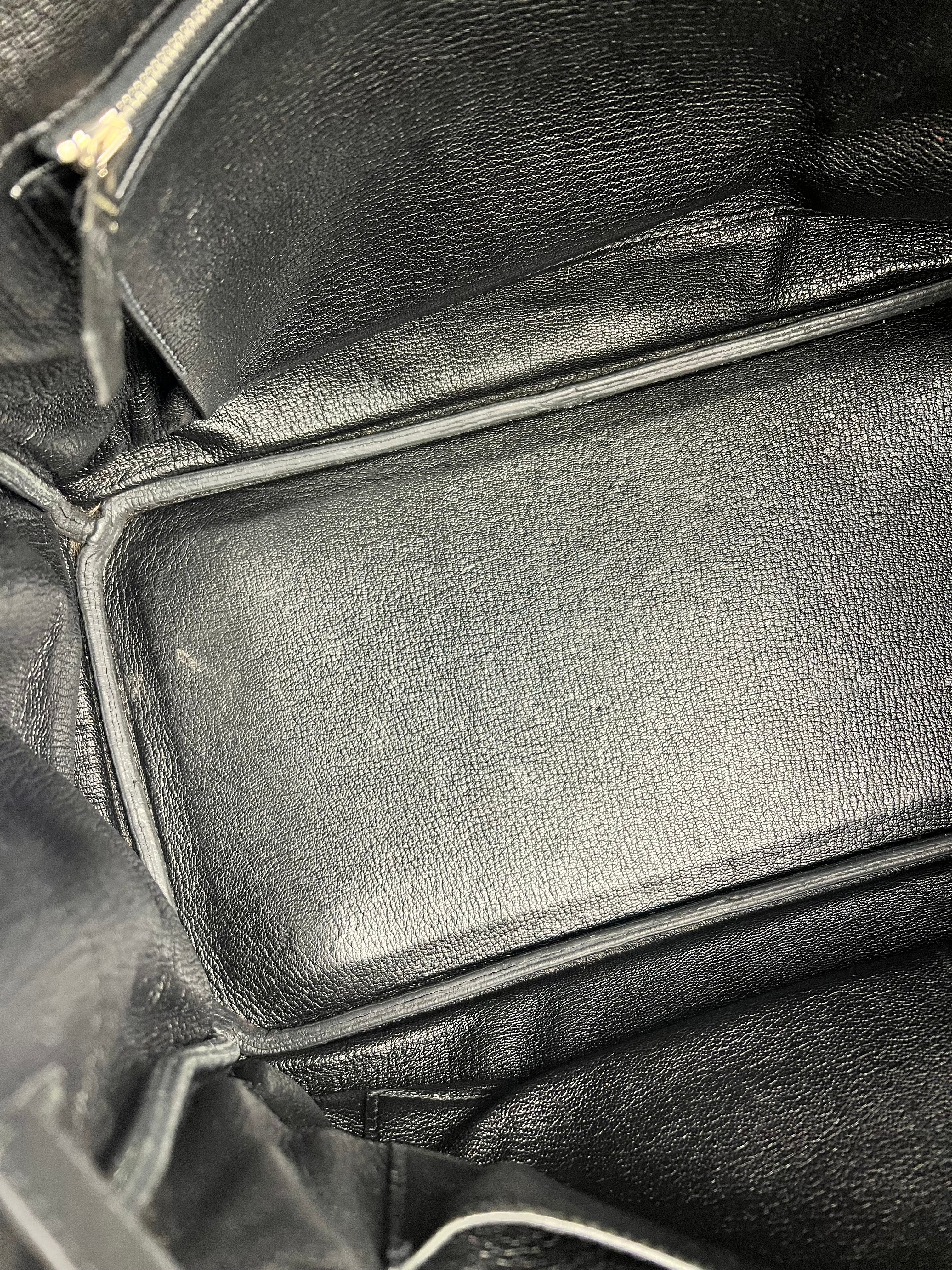 Hermes Birkin 35 Black Togo Palladium 2010