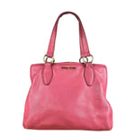 Miu Miu Pink Leather 2Way Tote Bag