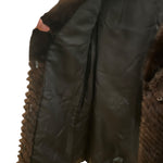 Joséphine Vintage Brown Fur Coat