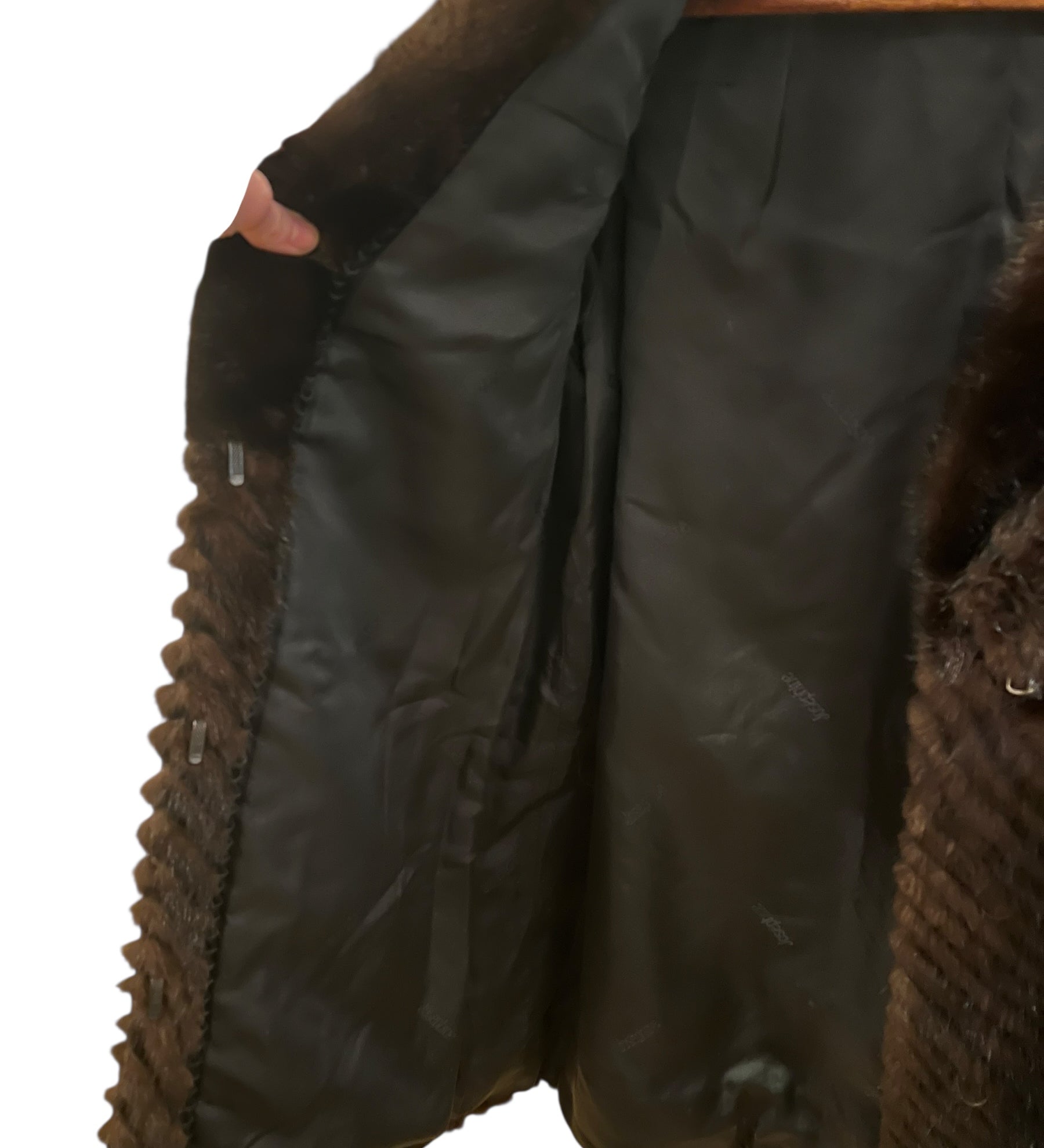 Joséphine Vintage Brown Fur Coat
