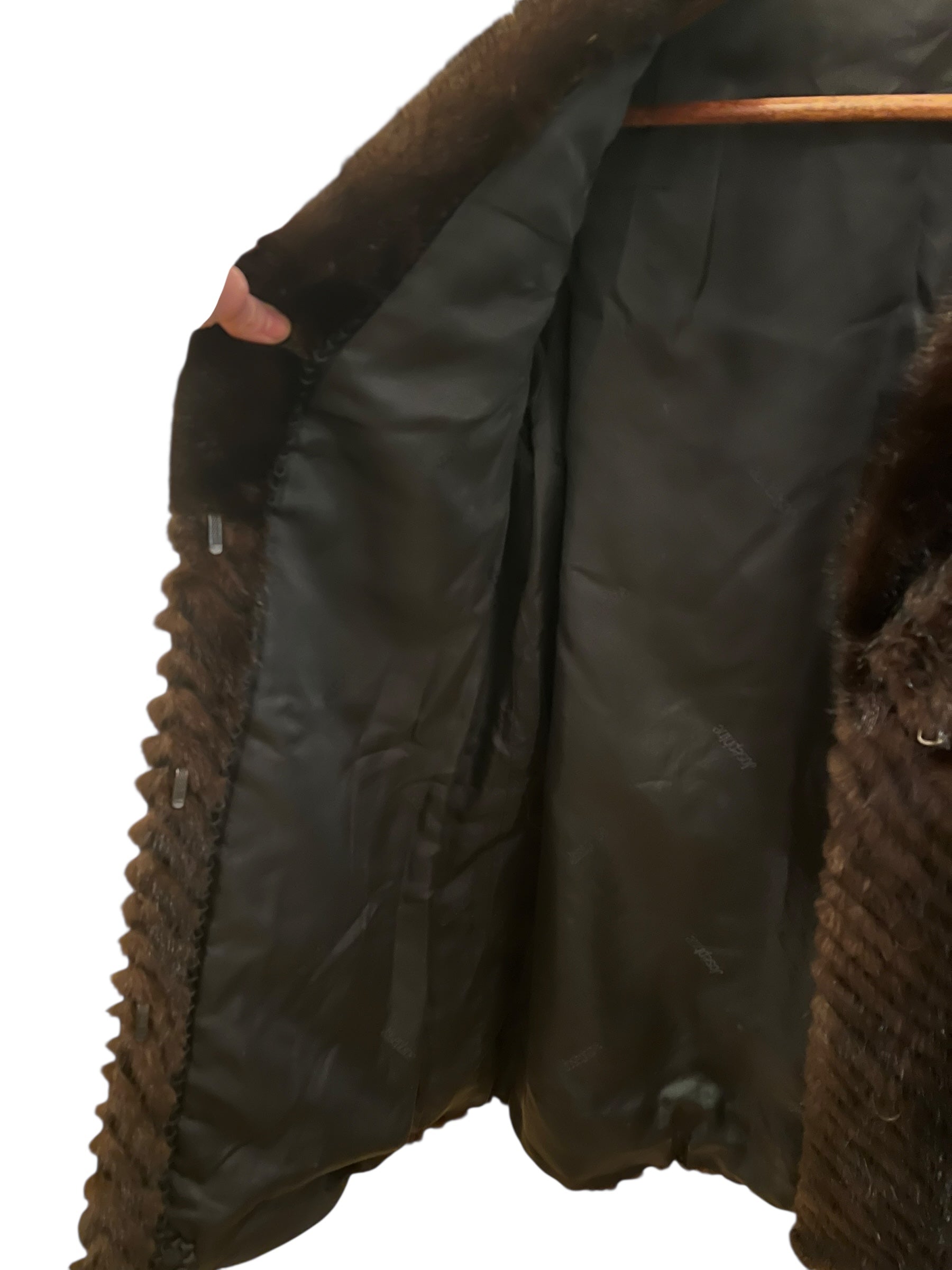 Joséphine Vintage Brown Fur Coat