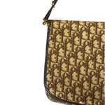 Christian Dior Vintage Brown Trotter Shoulder Bag