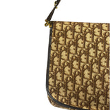 Christian Dior Vintage Brown Trotter Shoulder Bag