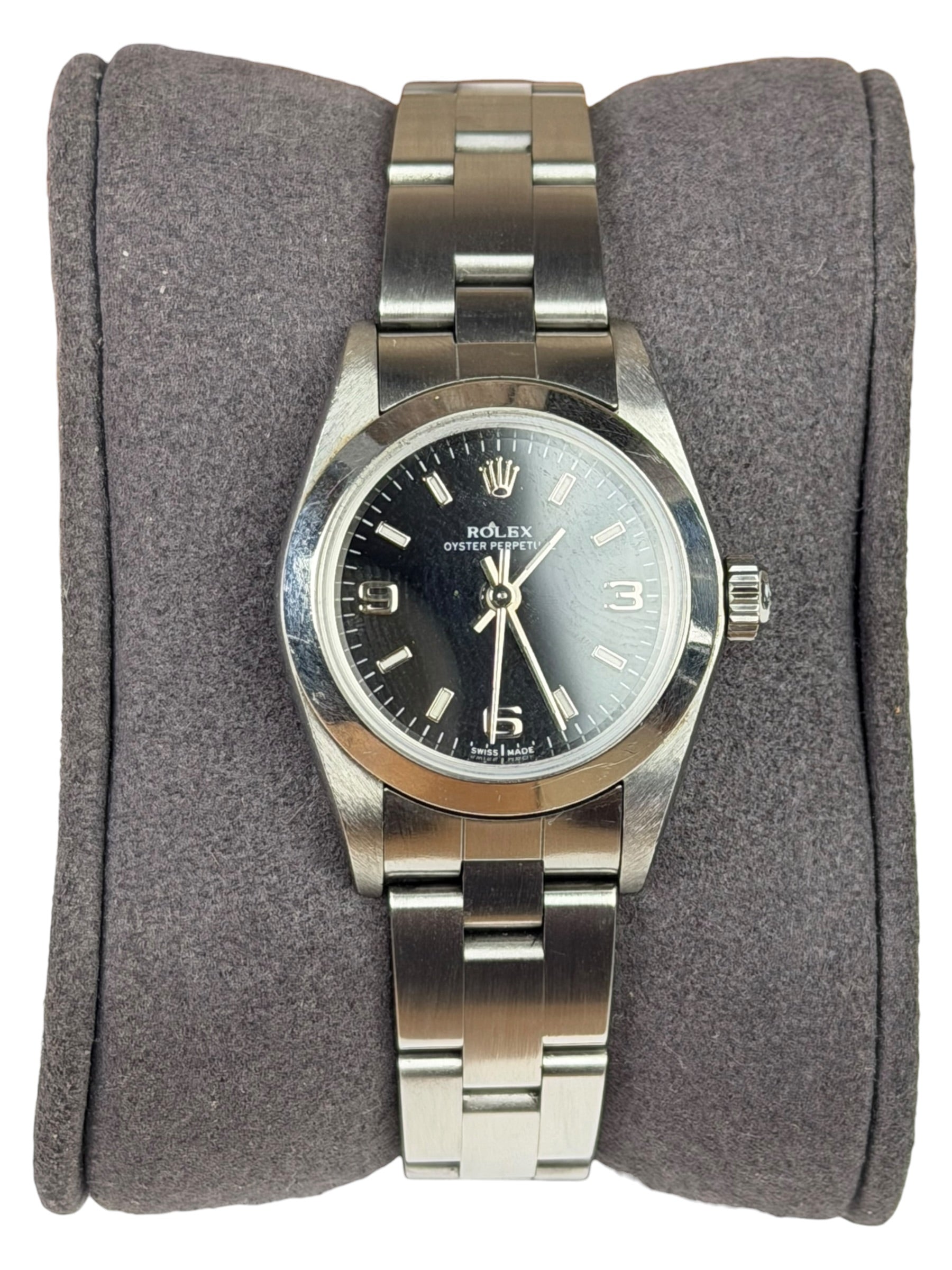 Rolex Oyster Perpetual Black Dial 76080 1995