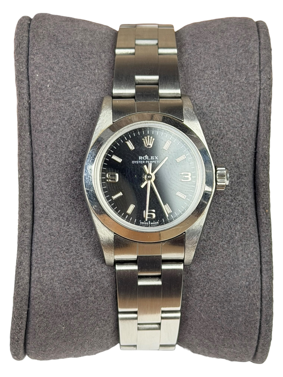 Rolex Oyster Perpetual Black Dial 76080 1995