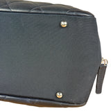 Chanel Navy Quilted Leather Lido Chain Shoulder Tote 2009