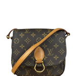 Louis Vuitton Vintage Canvas Monogram Saint Cloud Bag PM