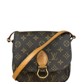 Louis Vuitton Vintage Canvas Monogram Saint Cloud Bag PM