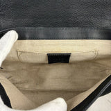 Gucci Black Leather Marrakech Evening Shoulder Bag