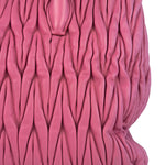 Miu Miu Pink Nappa Leather 2Way Tote Bag