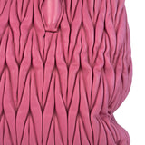 Miu Miu Pink Nappa Leather 2Way Tote Bag