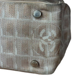Chanel Pink Metallic Travel Line Tote